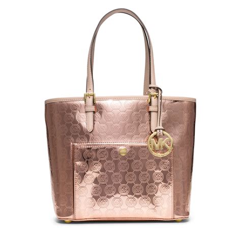 michael kors roses purse|Michael Kors gold evening bag.